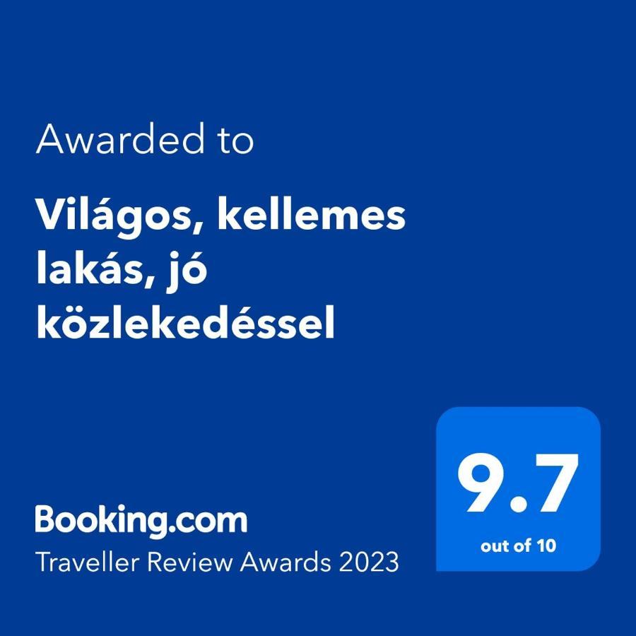 Vilagos, Kellemes Lakas, Jo Koezlekedessel بودابست المظهر الخارجي الصورة